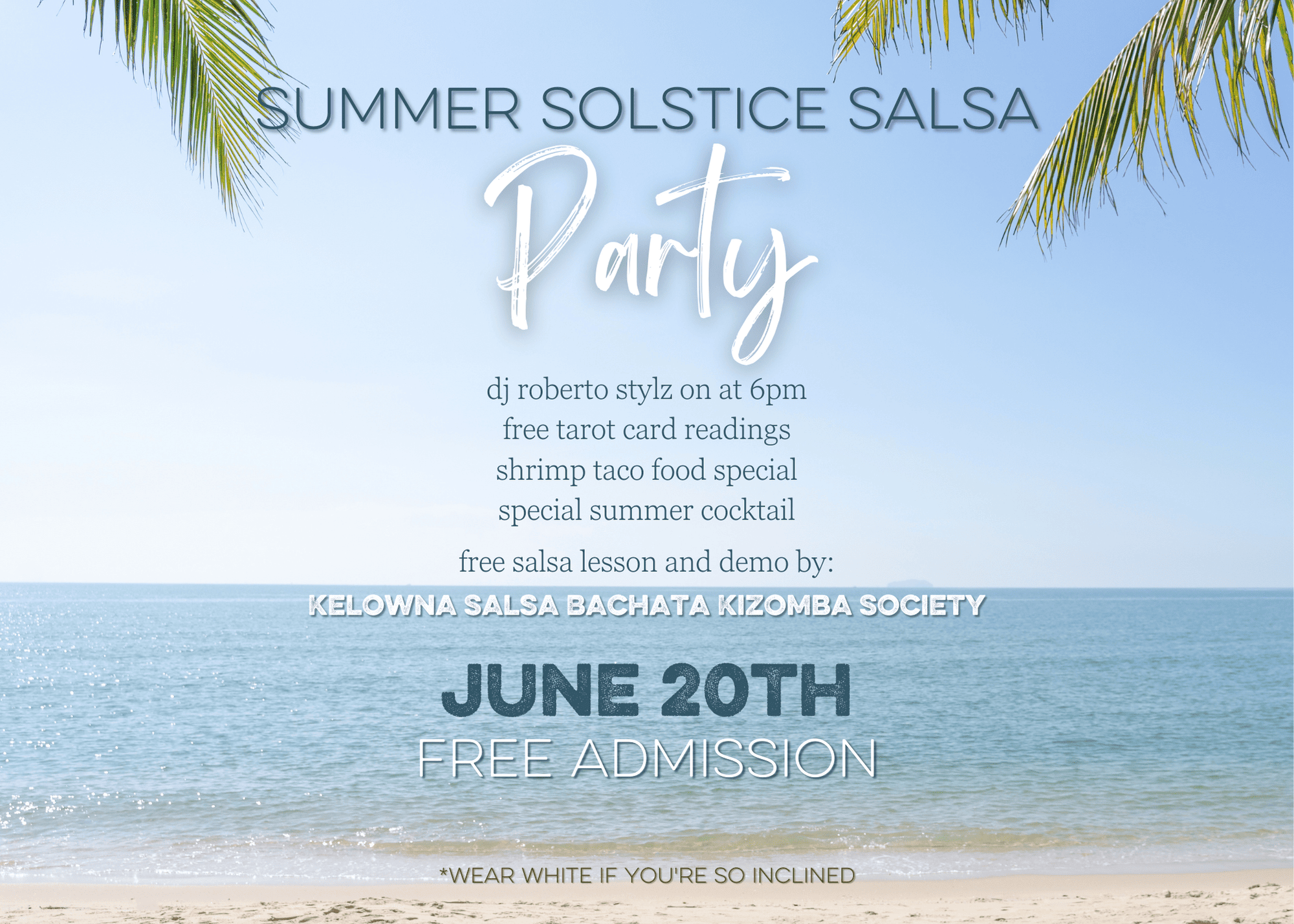 Summer Solstice Salsa Party at Red Bird Brewing