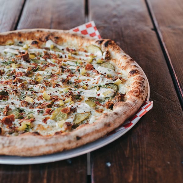 pizza dill pickle