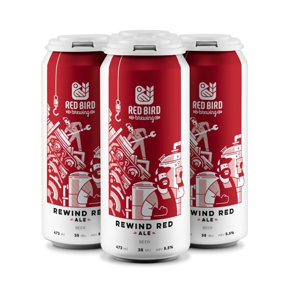 Rewind Red Ale – 473ml 4pack