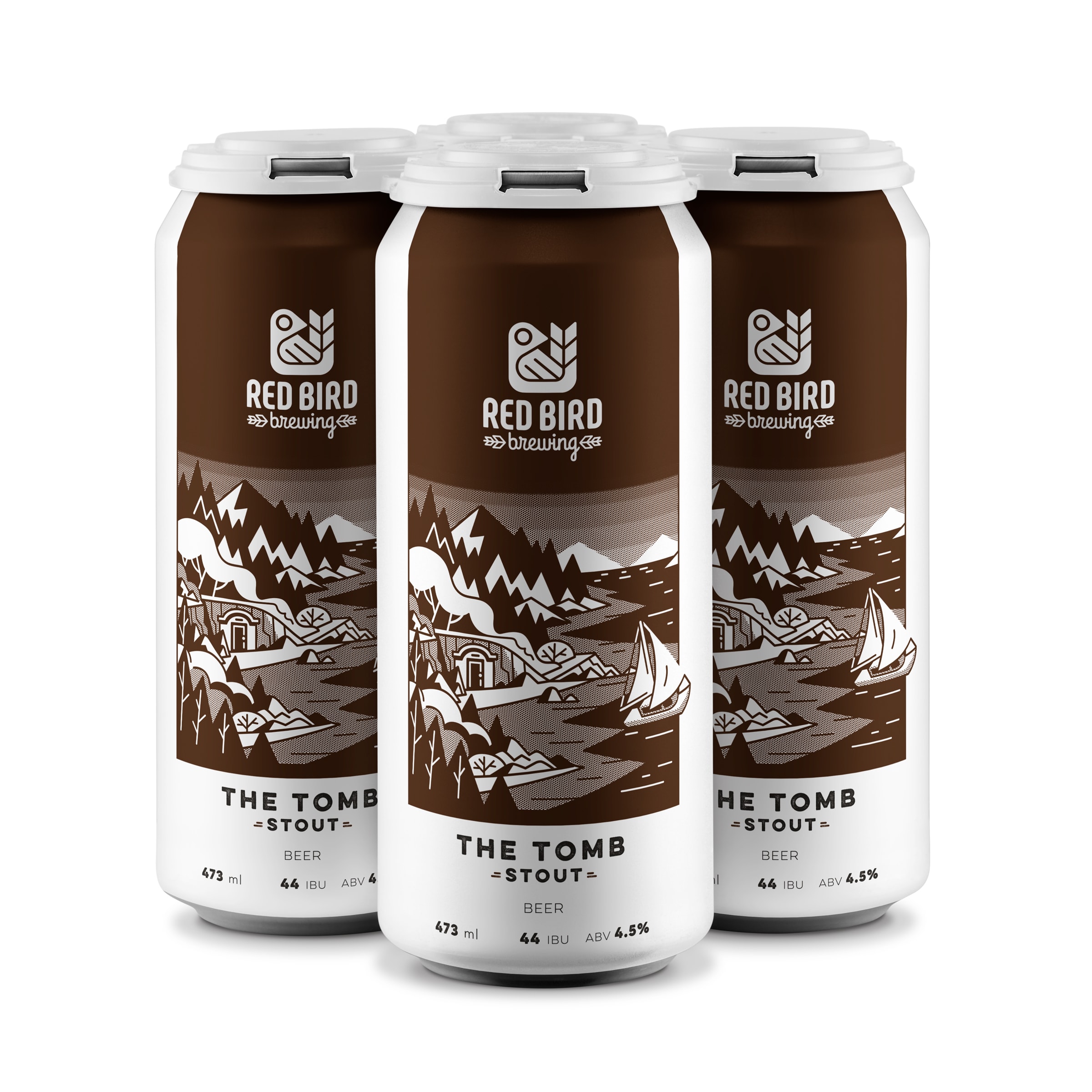The Tomb Stout Beer by Red Bird Brewing The Tomb Stout Beer Cans by Red Bird Brewing, Kelowna