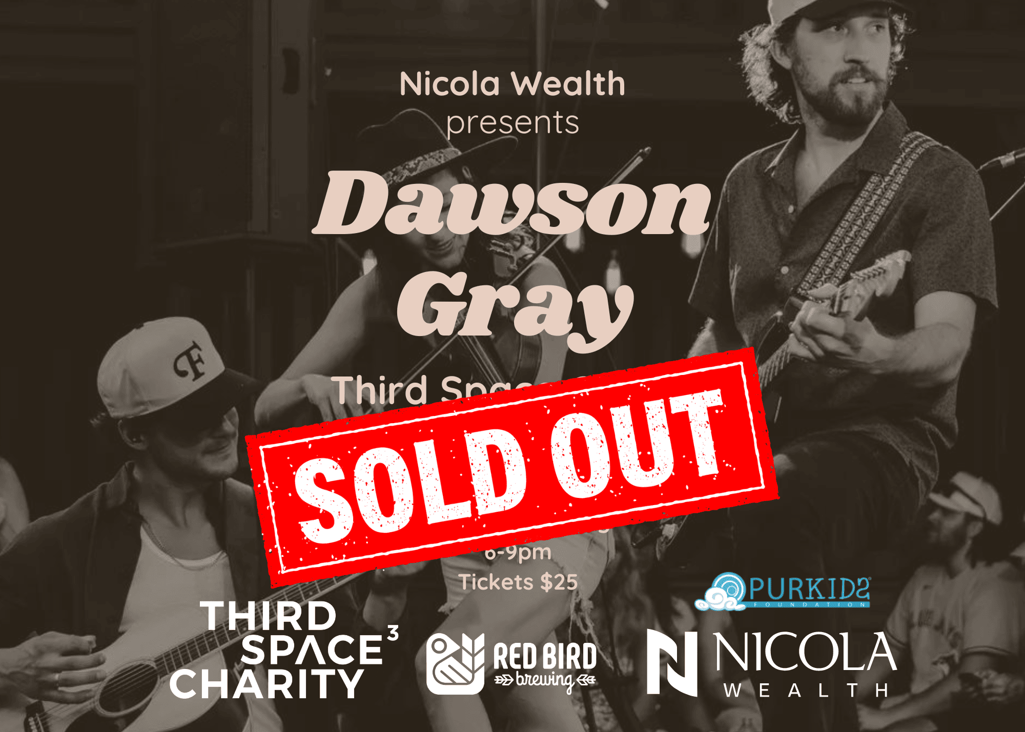 dawson gray red bird brewing third space sold out