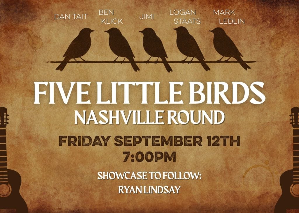 5 little birds nashville round