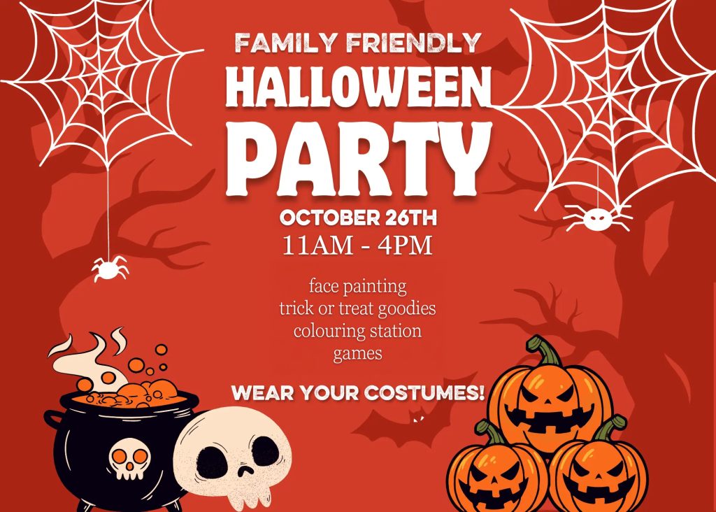 family friendly kids halloween at red bird brewing kelowna