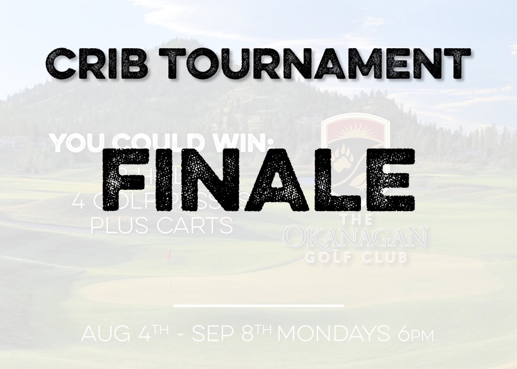 poster cribbage tournament finale at red bird brewing kelowna