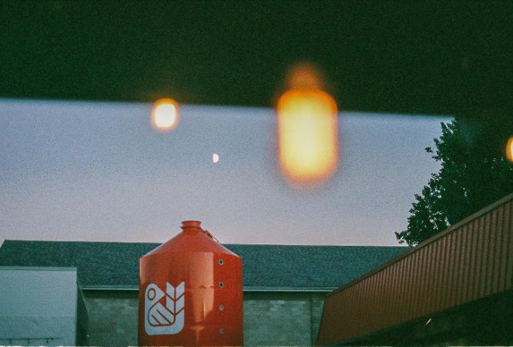 red bird brewing kelowna silo