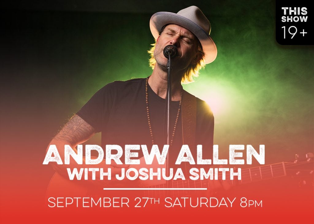 andrew allen with joshua smith live music at red bird brewing