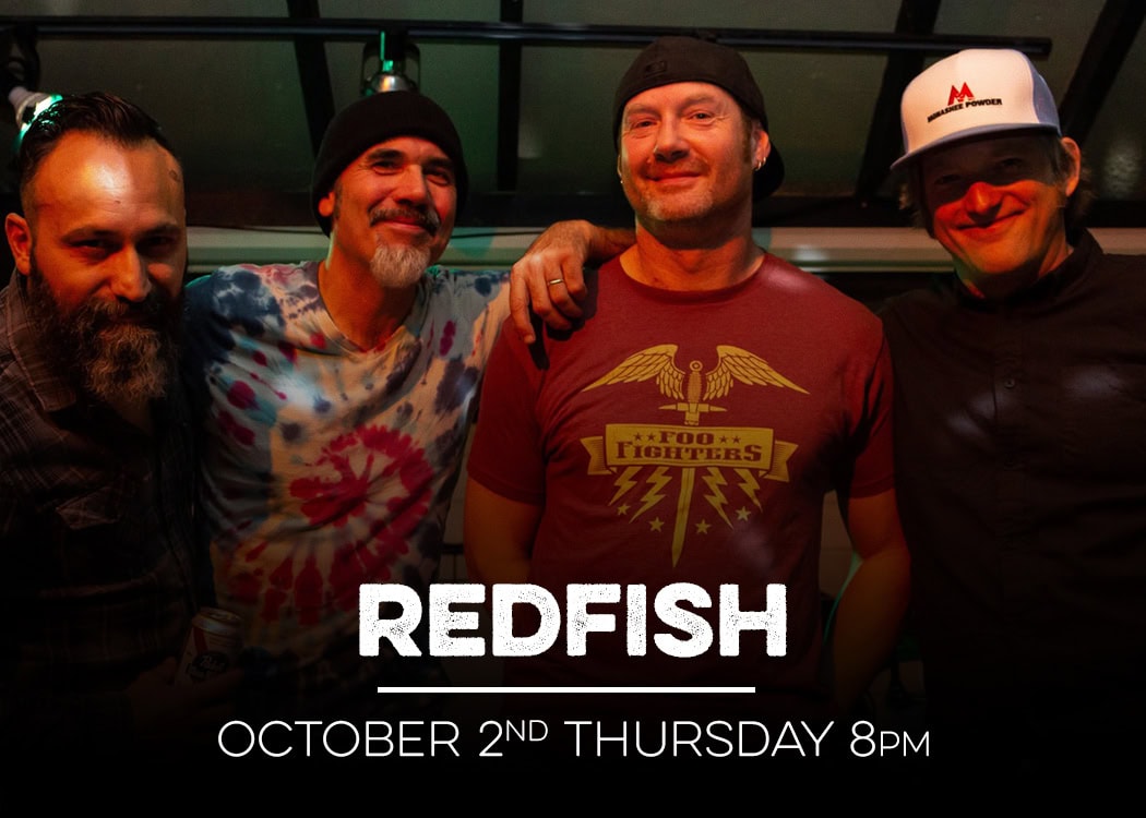 redfish live at red bird brewing oct 2