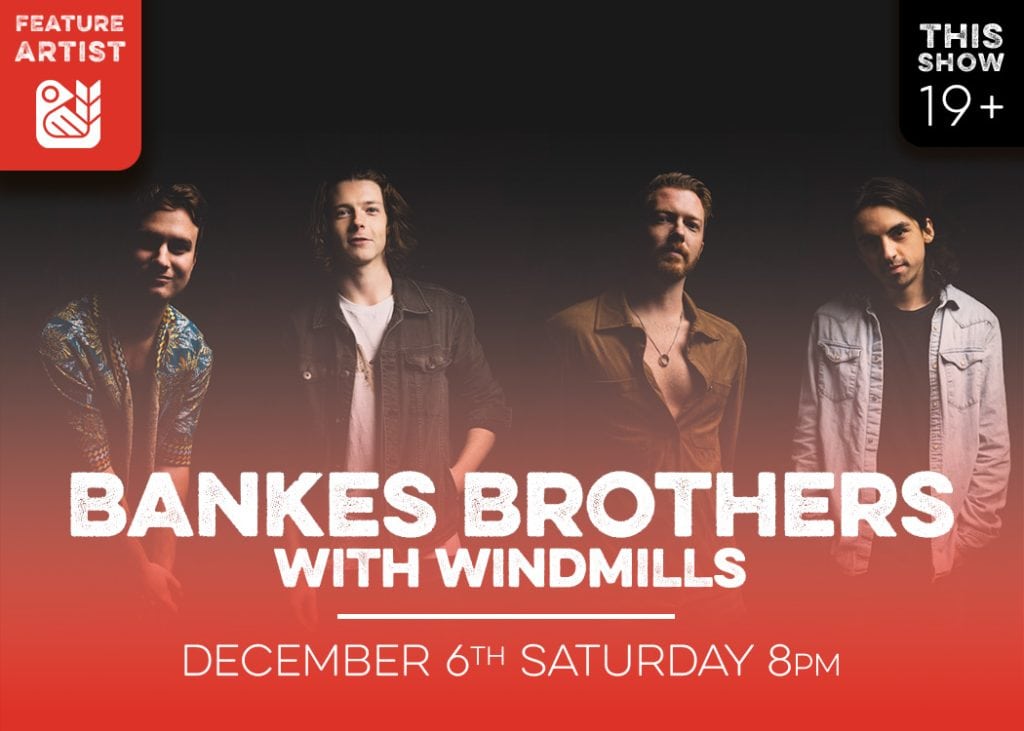 bankes brothers with windmills live at red bird brewing dec 6