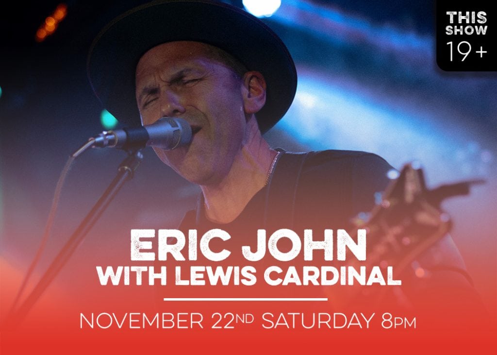 eric john with lewis cardinal live at red bird brewing