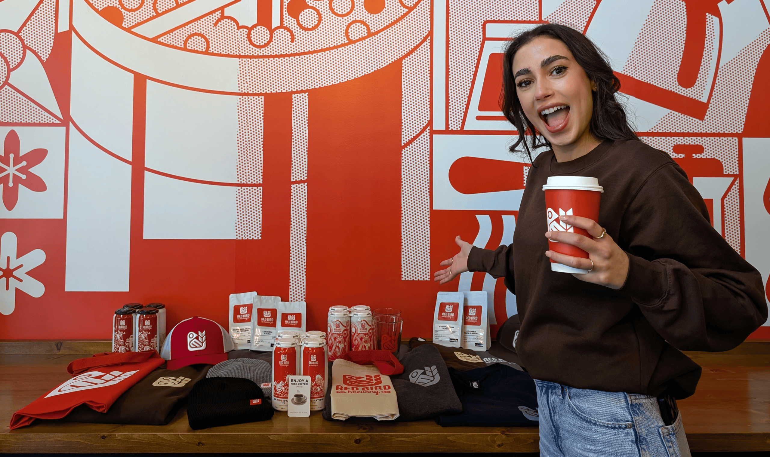 celebrate the holidays with red bird brewing!