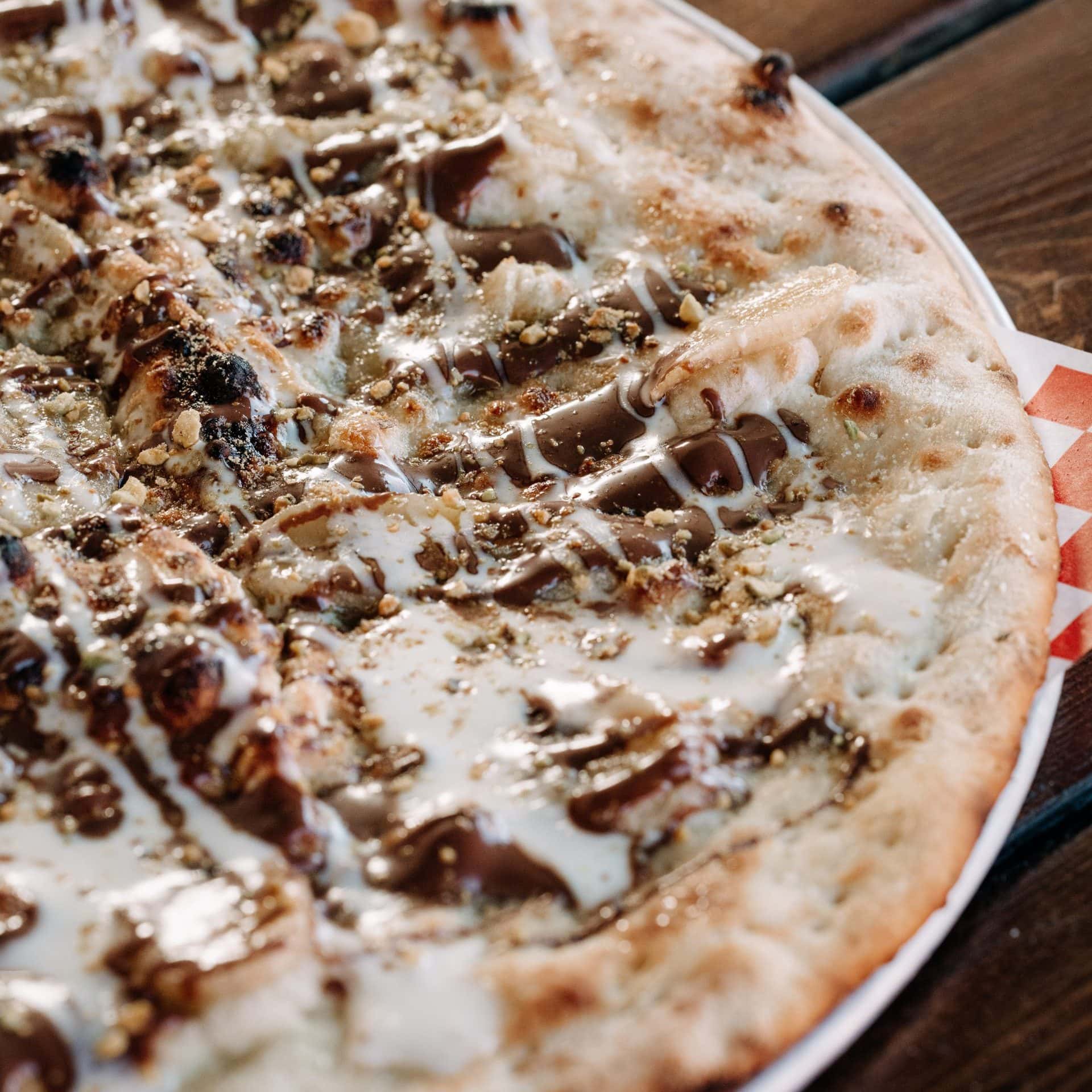 Dessert Pizza at Red Bird Brewing Kelowna