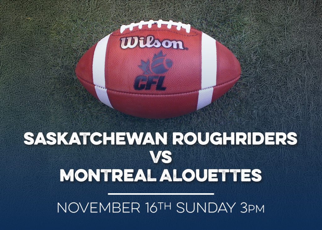 saskatchewan roughriders vs montreal alouettes