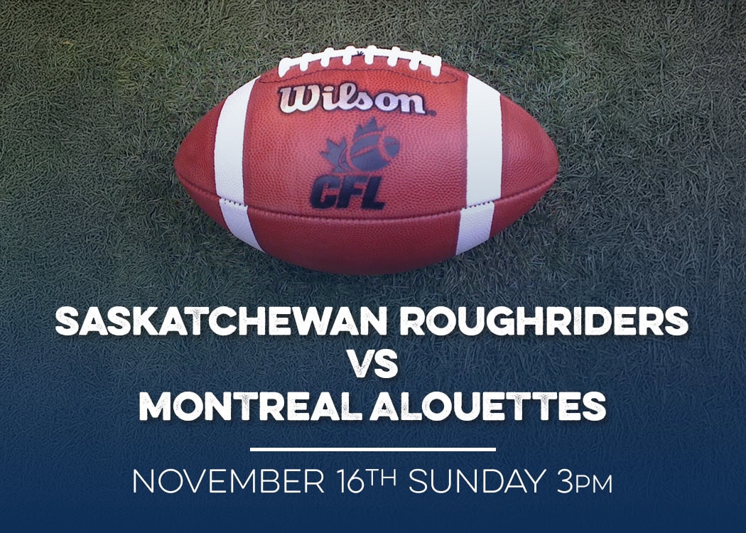 saskatchewan roughriders vs montreal alouettes