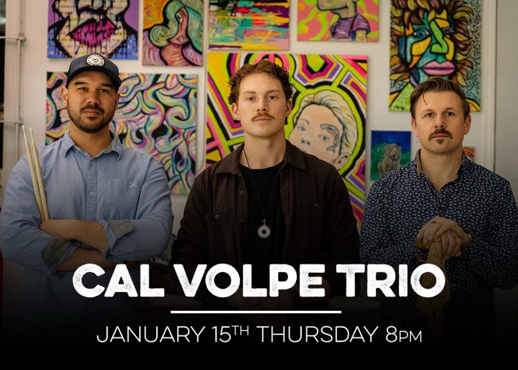 cal volpe trio live at red bird brewing jan 15