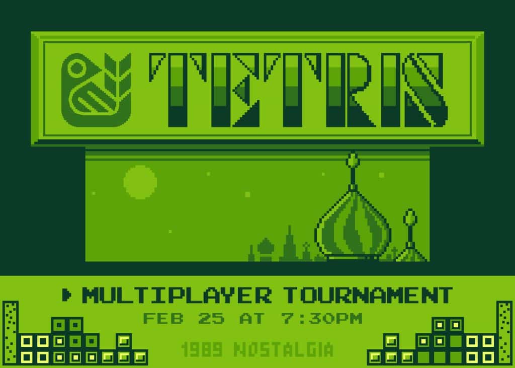 tetris tournament red bird brewing february 25 2026