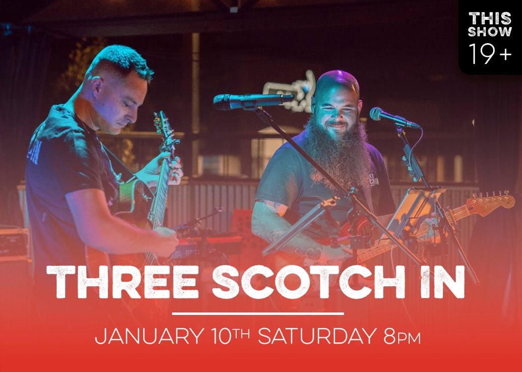 three scotch in live at red bird january 10