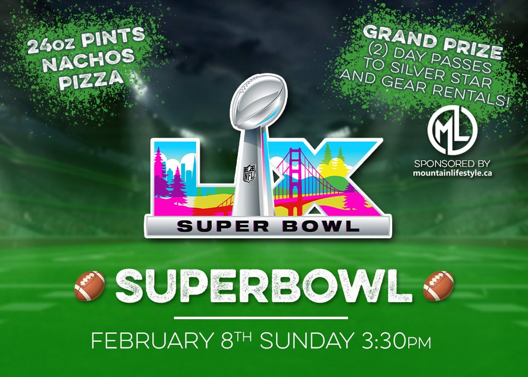 superbowl 2026 screening at red bird brewing kelowna