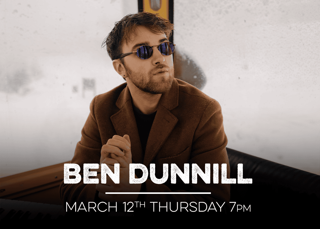 ben dunnill performing at red bird brewing 12th march