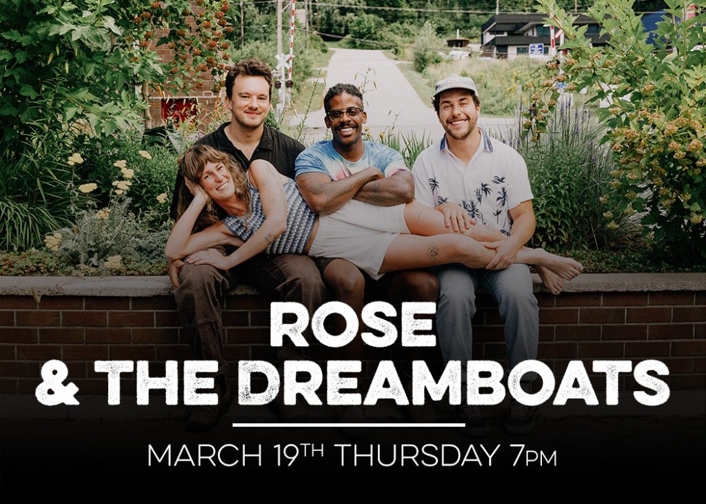 rose and the dreamboats live at red bird brewing march 19