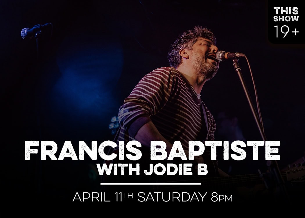 francis baptiste live with jodie b at red bird april 11 free show