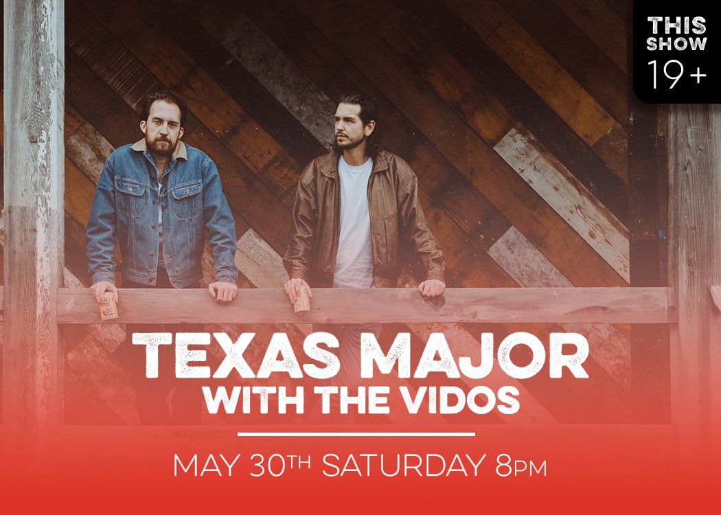 texas major with the vidos live at red bird brewing may 30
