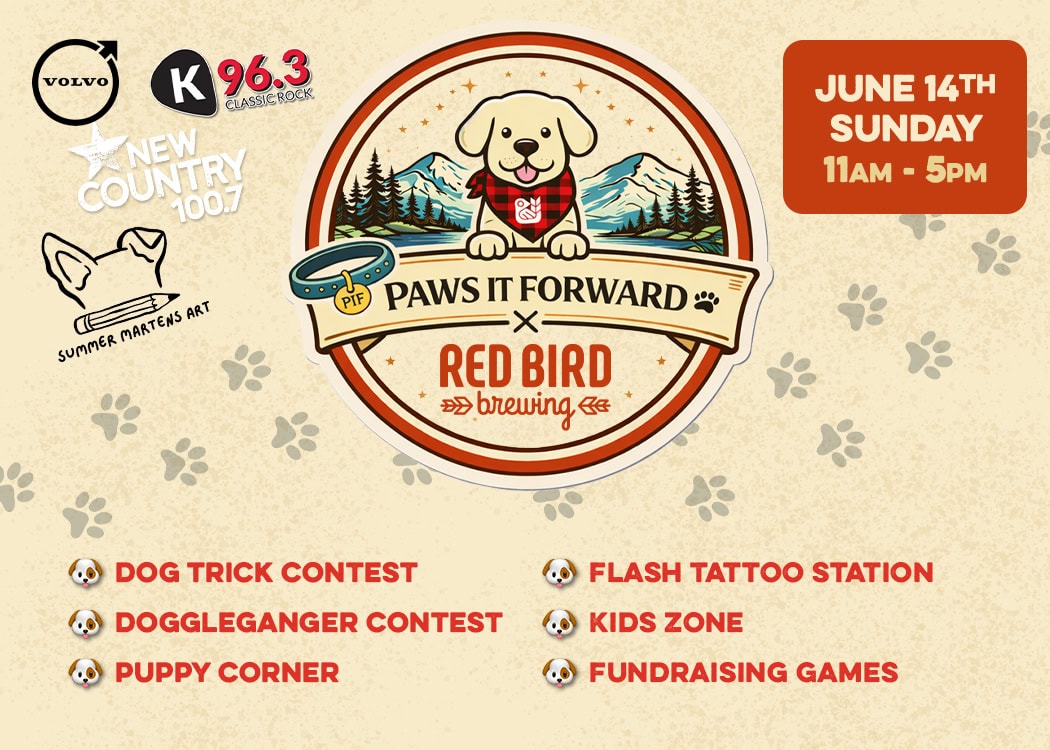 paws it forward summer kick off fundraiser at red bird brewing