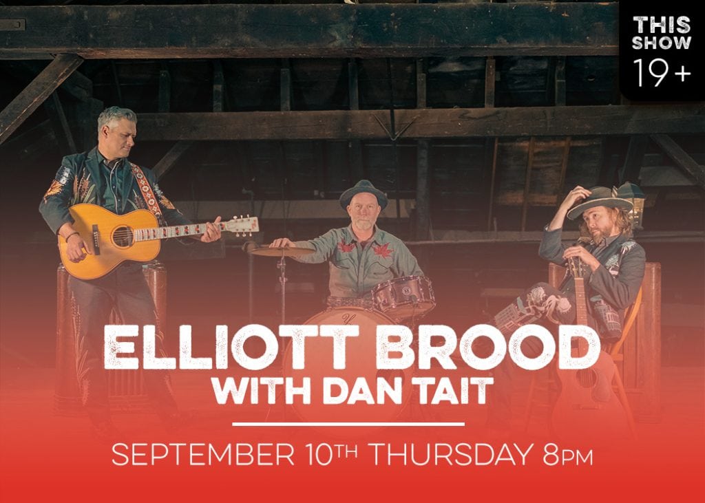 elliott brood with dan tait live at red bird sep 10
