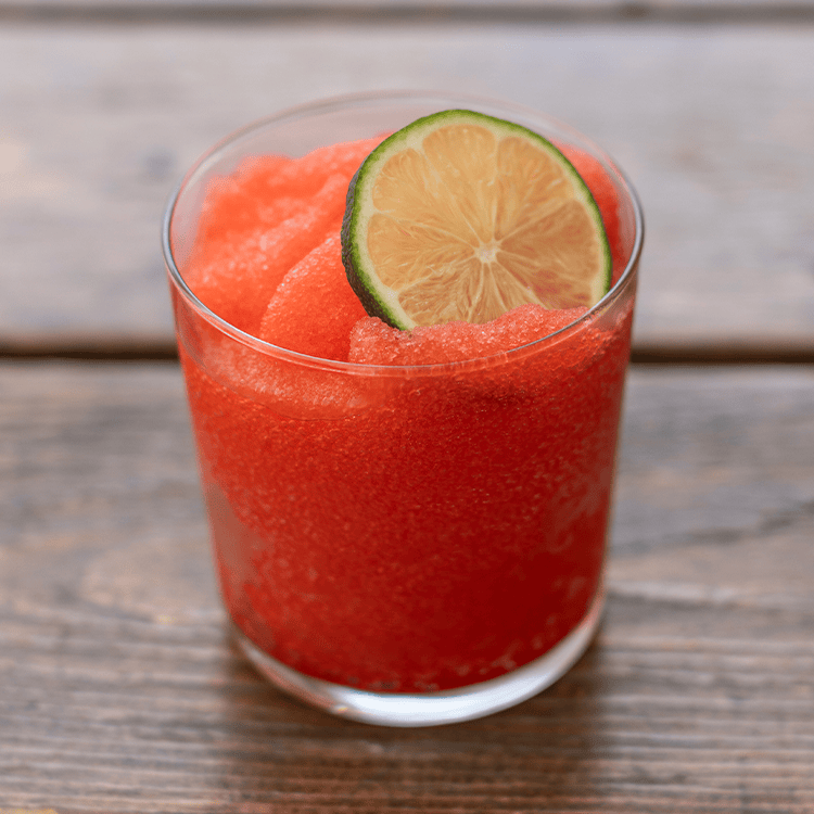 Slushie Lime Margarita at Red Bird Brewing Kelowna