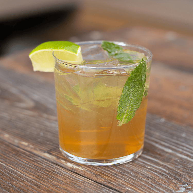 stormy affair mule cocktail at red bird brewing kelowna