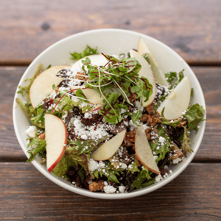 summer salad at red bird brewing kelowna