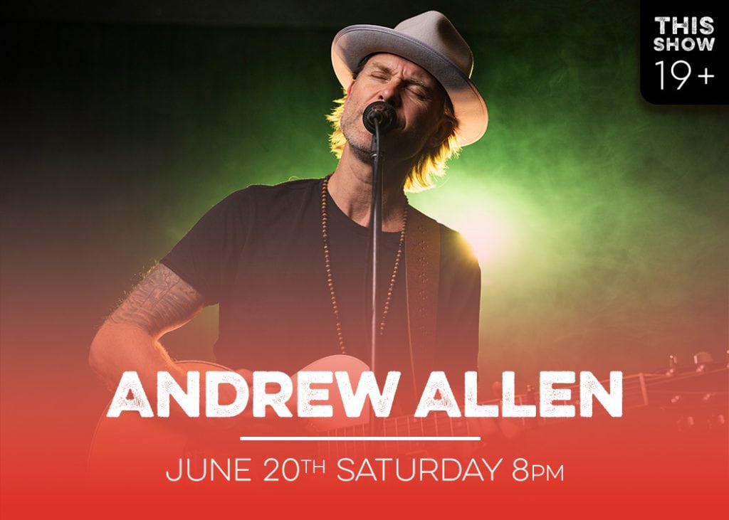 andrew allen live at red bird brewing june 20th