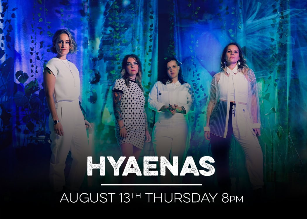 free live music featuring hyaenas at red bird brewing august 13th 2026
