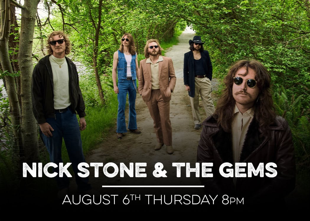 free live music nick stone and the gems at red bird brewing august 6