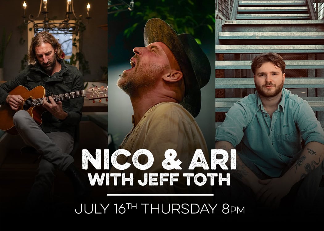 free live music nico and ari with jeff toth at red bird brewing july 16