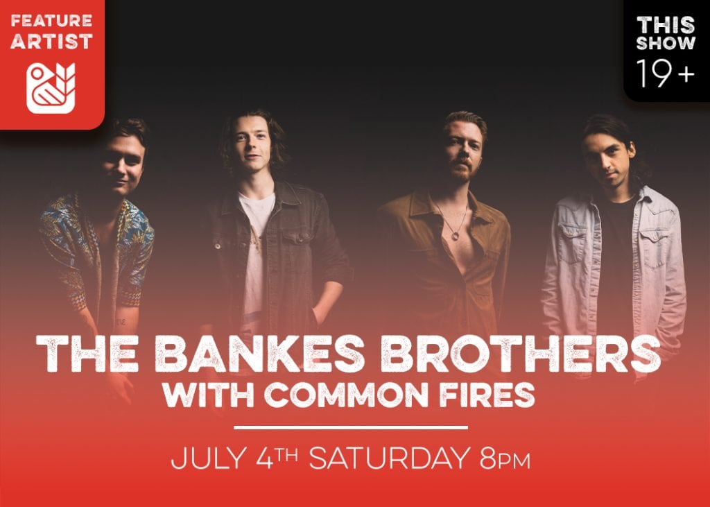 the bankes brother with commonfires live music at red bird brewing july 4th