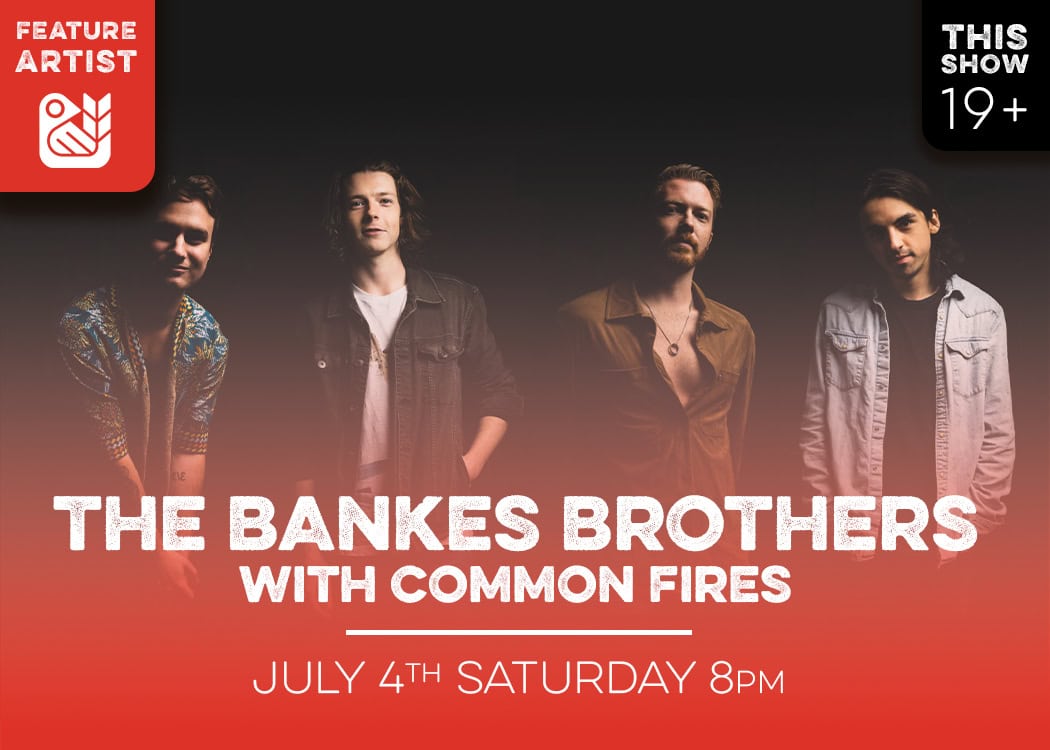 the bankes brother with commonfires live music at red bird brewing july 4th