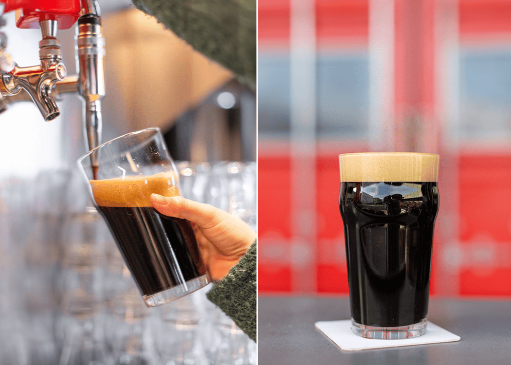 turkey turner coffee stout at red bird brewing kelowna