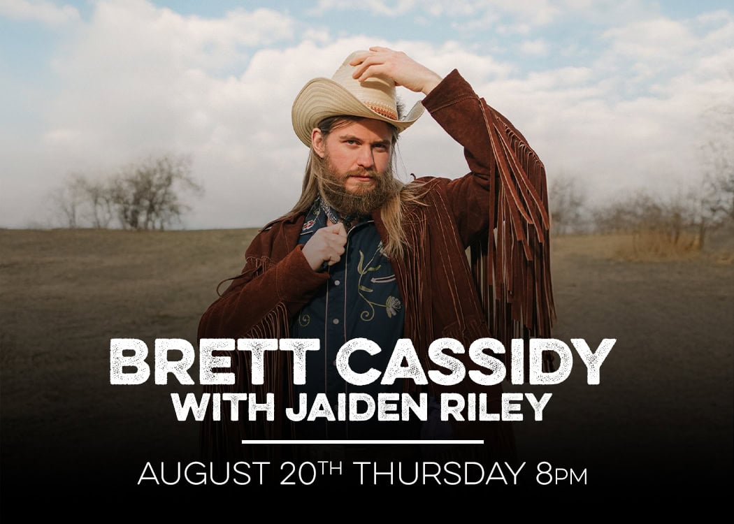 free live music with brett cassidy and jaiden riley at red bird brewing august 20th