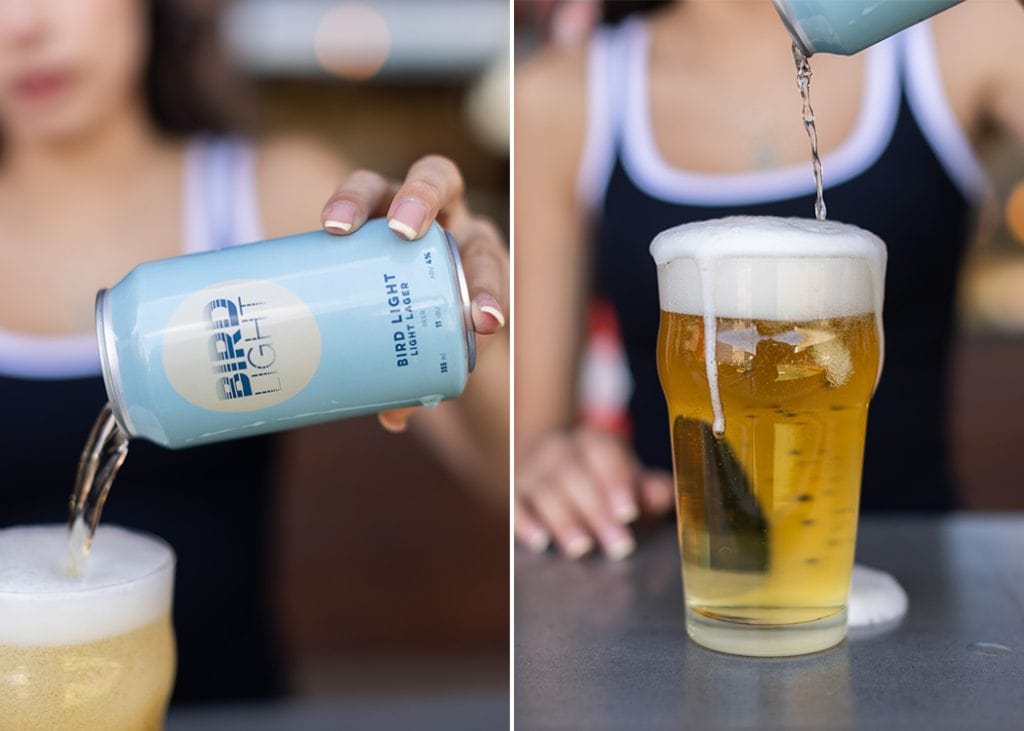 bird light lager
