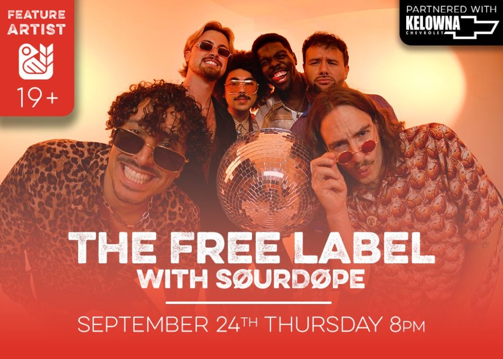 the free label with sØurdØpe live at red bird brewing sept 24
