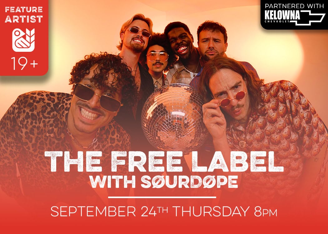the free label with sØurdØpe live at red bird brewing sept 24