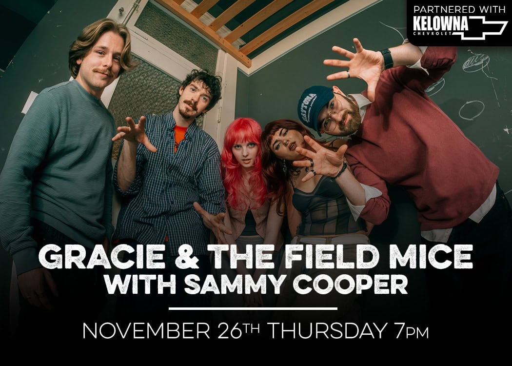 gracie and the field mice with sammy cooper red bird nov 26